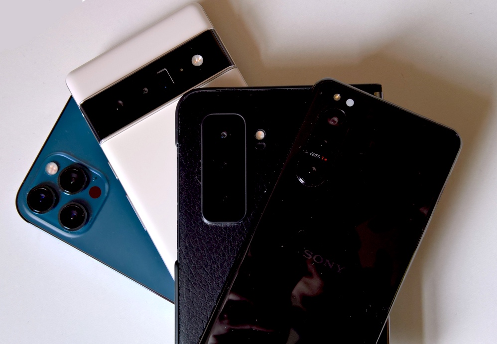 4 test phone cameras, after updates