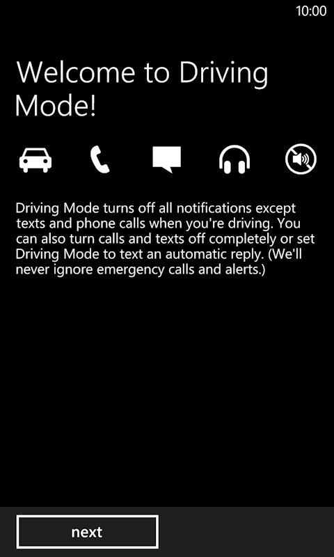 Driving Mode
